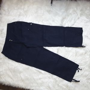 INC Navy Linen Pants Sz 12